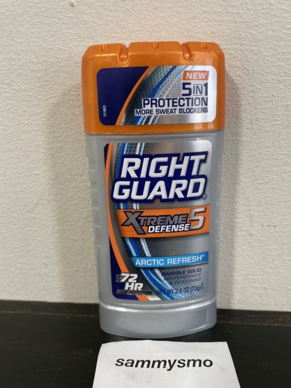 RIGHT GUARD Total Defense 5 Arctic Refresh Invisible Solid Deodorant NEW